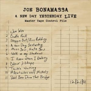 JOE BONAMASSA A New Day Yesterday Live 2LP
