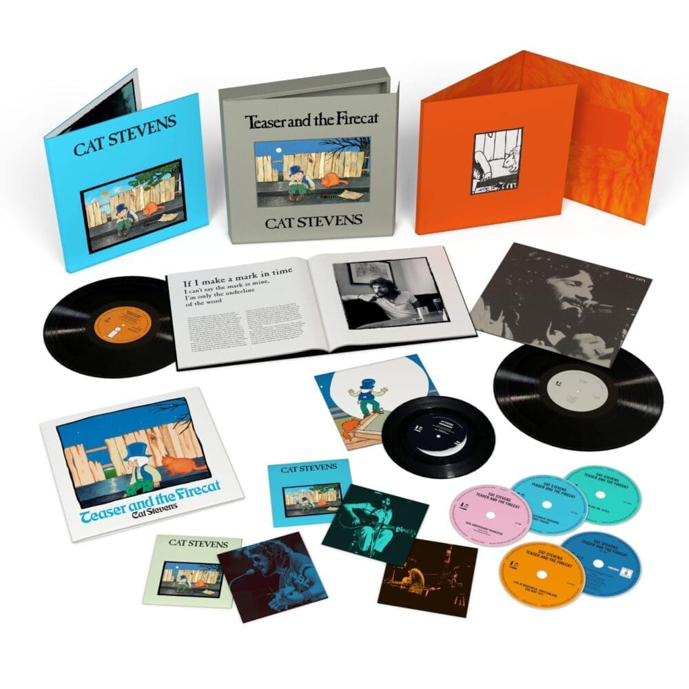 CAT STEVENS Teaser And The Firecat (Super Deluxe Edition 4CD + 1BD + 2LP + 7” Box Set)