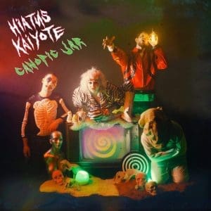 HIATUS KAIYOTE Canopic Jar (fluoro green)