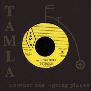 THE MIRACLES Way Over There 7"