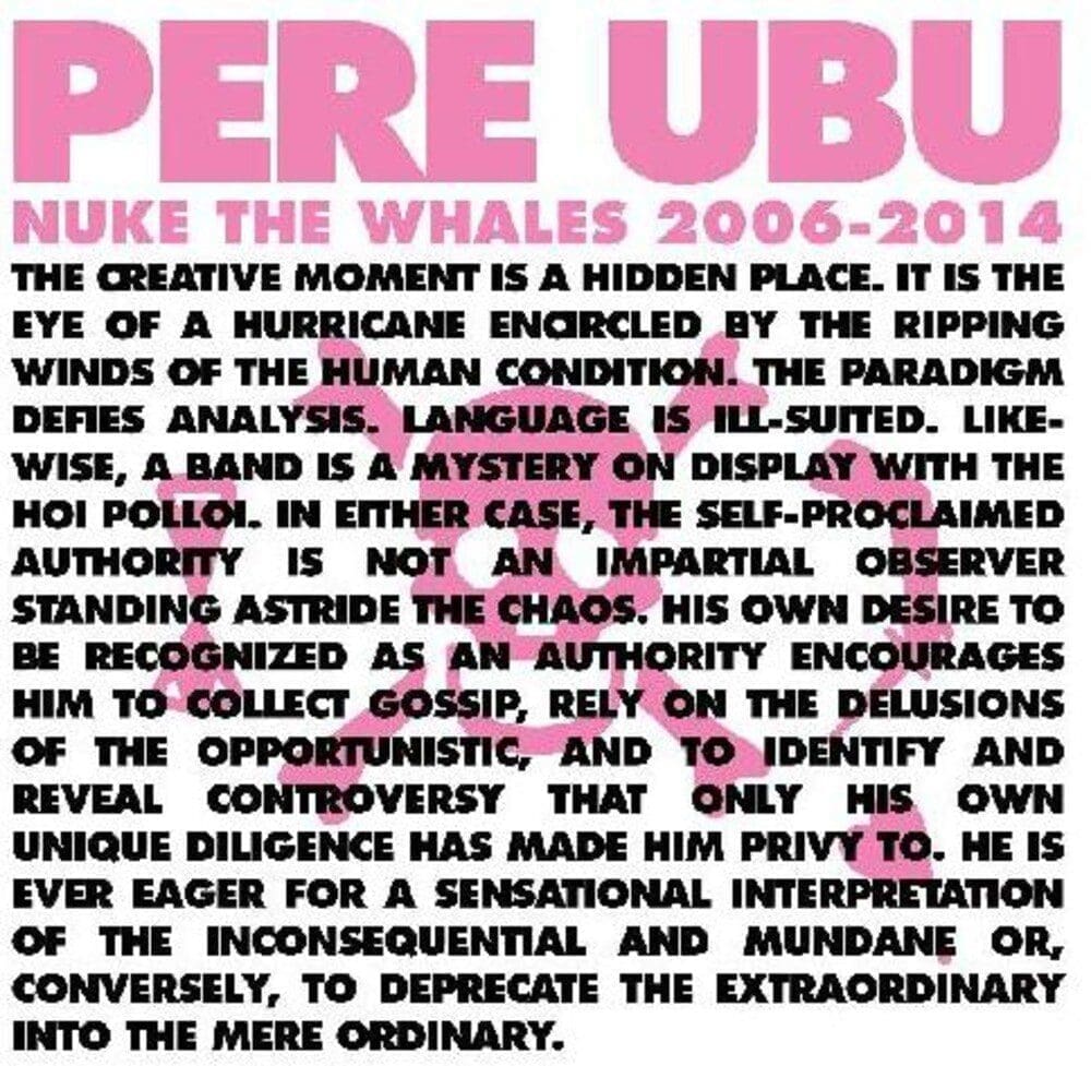 PERE UBU Nuke the Whales 2006-2014 4LP
