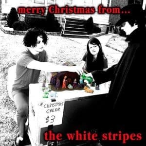 THE WHITE STRIPES Merry Xmas From The White Stripes (Candy Cane Children) 7"