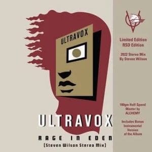 ULTRAVOX Rage In Eden (Steven Wilson Stereo Mix) 2LP