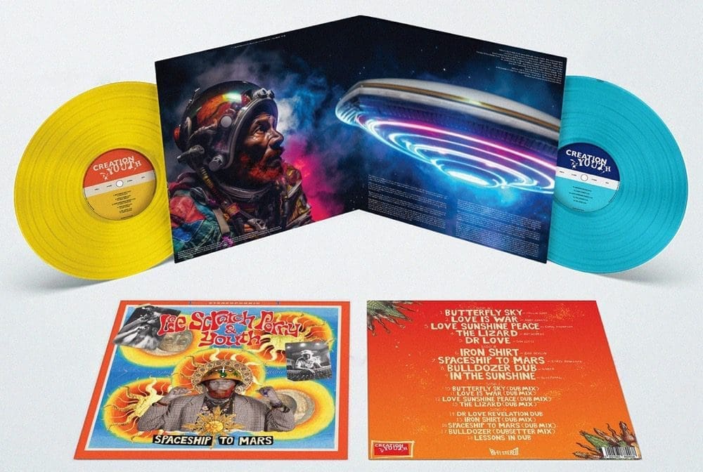 LEE SCRATCH PERRY & YOUTH Spaceship To Mars 2LP (coloured)