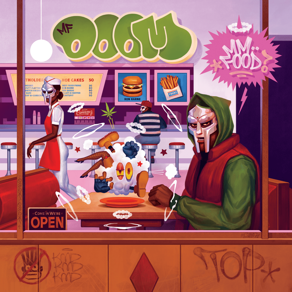 MF DOOM Mm..food (20th Anniversary Edition) (Sweetart coloured) 2LP
