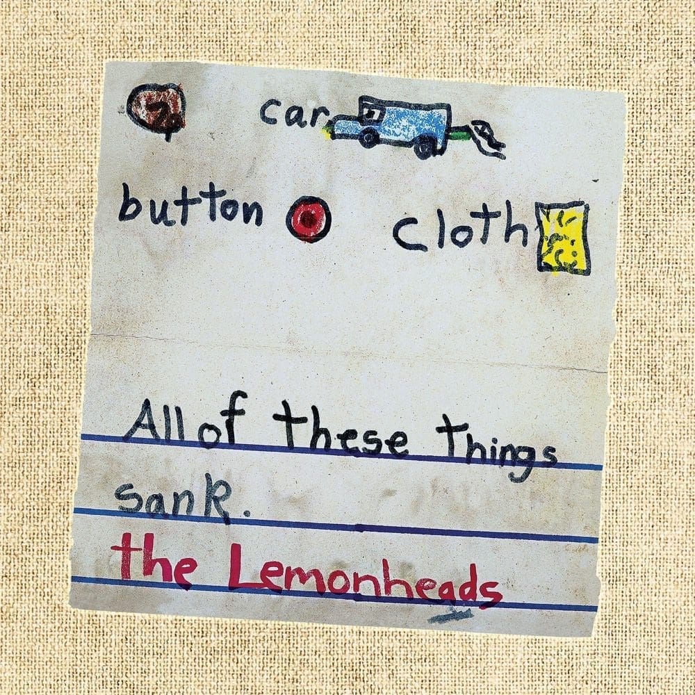 THE LEMONHEADS Car Button Cloth (Deluxe Expanded 'Clothbound' Edition) 2LP - Image 2