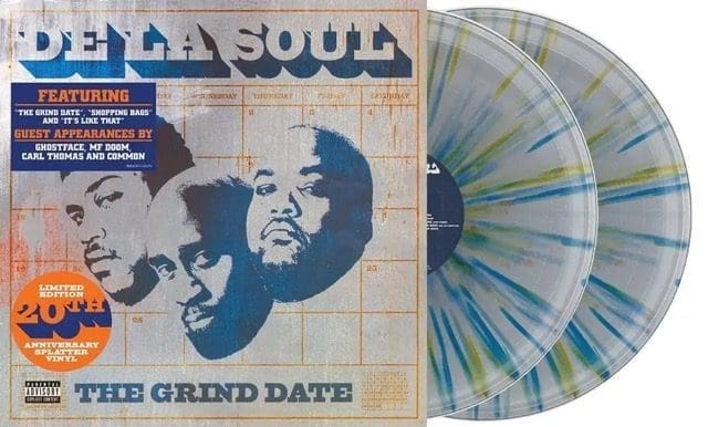 DE LA SOUL The Grind Date (20th Anniversary Edition Splatter Vinyl) 2LP