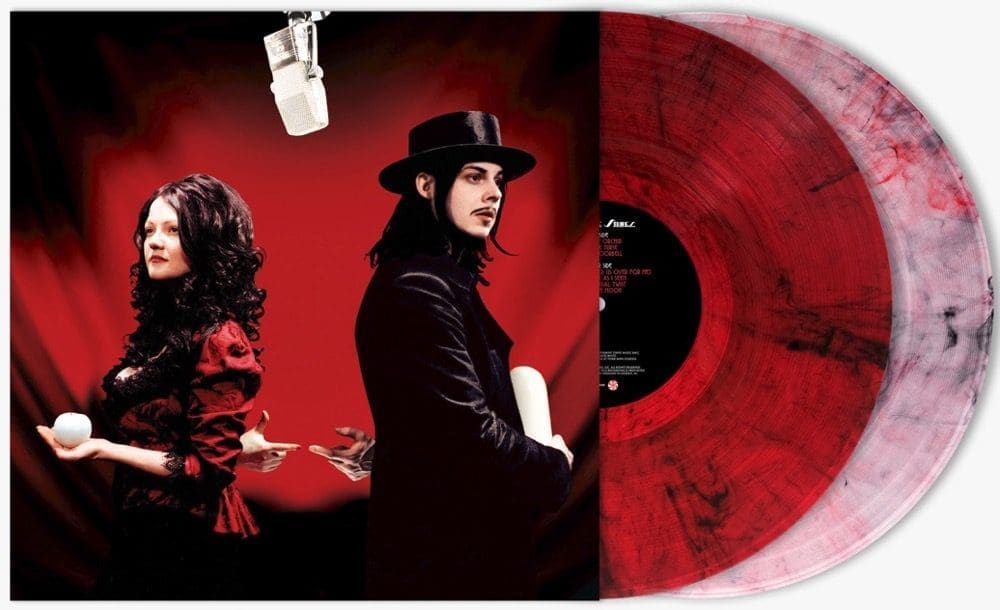 THE WHITE STRIPES Get Behind Me Satan (20th Anniversary Wispy Red And White) 2LP