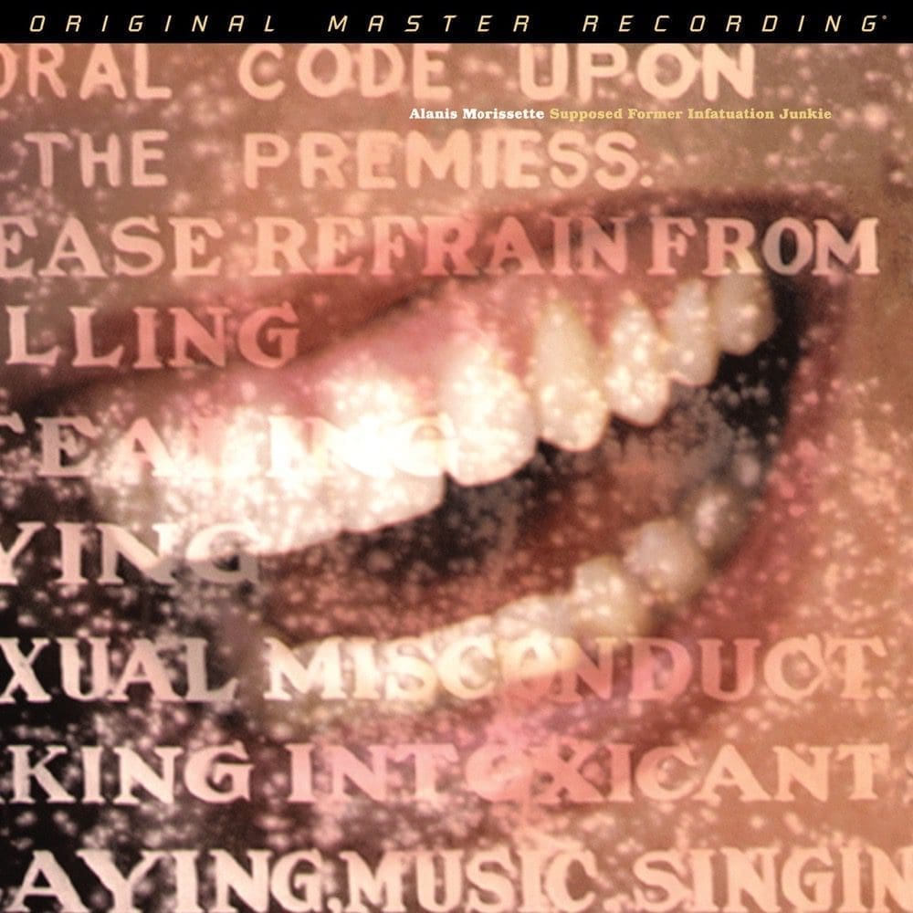 ALANIS MORISSETTE Supposed Former Infatuation Junkie (MoFi ltd no'd 33rpm 2LP)