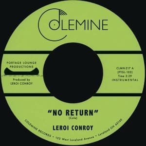 LEROI CONROY No Return b/w Path Of Man 7"