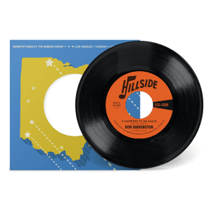 RON HARRINGTON It Happened To Me Again b/w Because You're Mine 7"