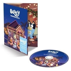 BLUEY Verandah Santa CD
