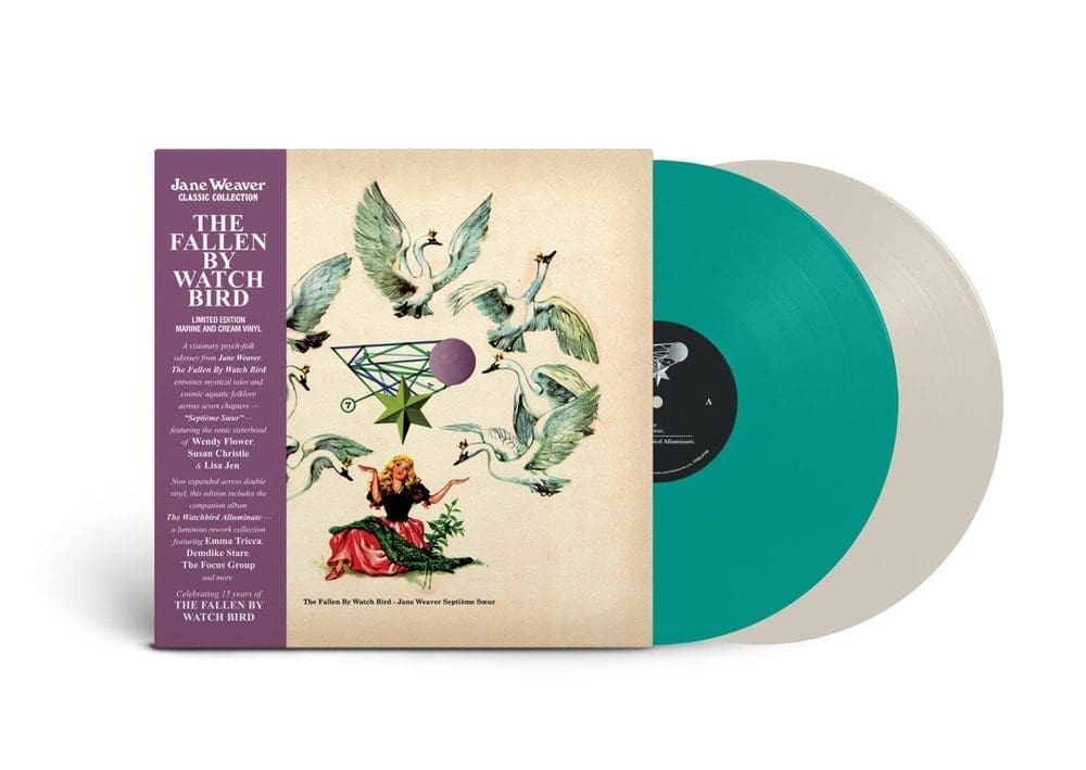 JANE WEAVER The Fallen By Watch Bird (Expanded Edition Marine / Cream) 2LP