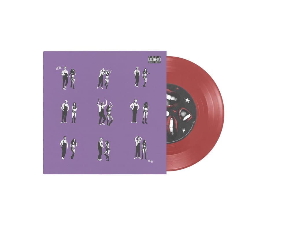 OLIVIA RODRIGO & DAVID BYRNE Drivers License / Burning Down the House (Ltd Edition Translucent Red) 7"