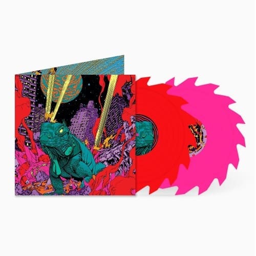 KING GIZZARD AND THE LIZARD WIZARD PetroDragonic Apocalypse Live 2LP (buzzsaw shaped)