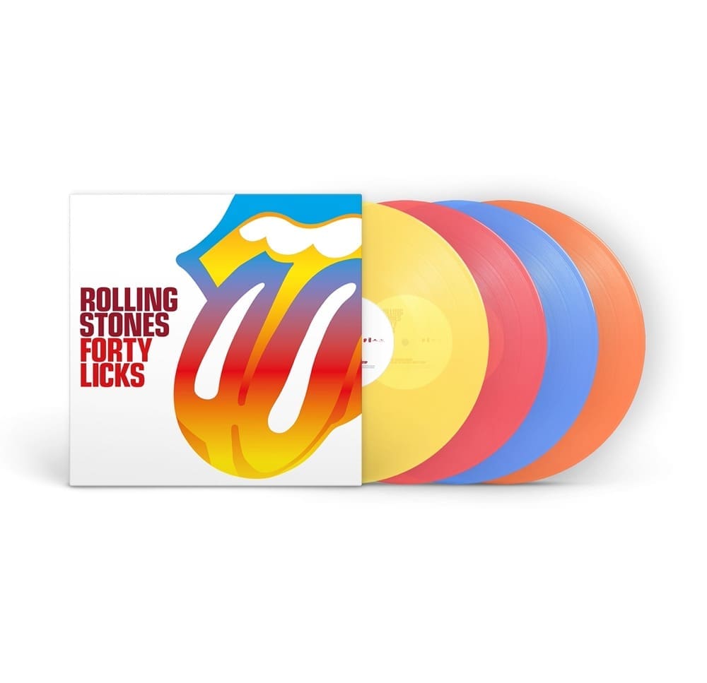 THE ROLLING STONES Forty Licks (Ltd Ed. Yellow, Red, Blue and Orange Coloured) 4LP preorder