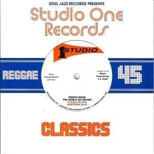 LORD TANAMO / JACKIE MITTOO Keep On Moving / Totally Together (blue) 7"