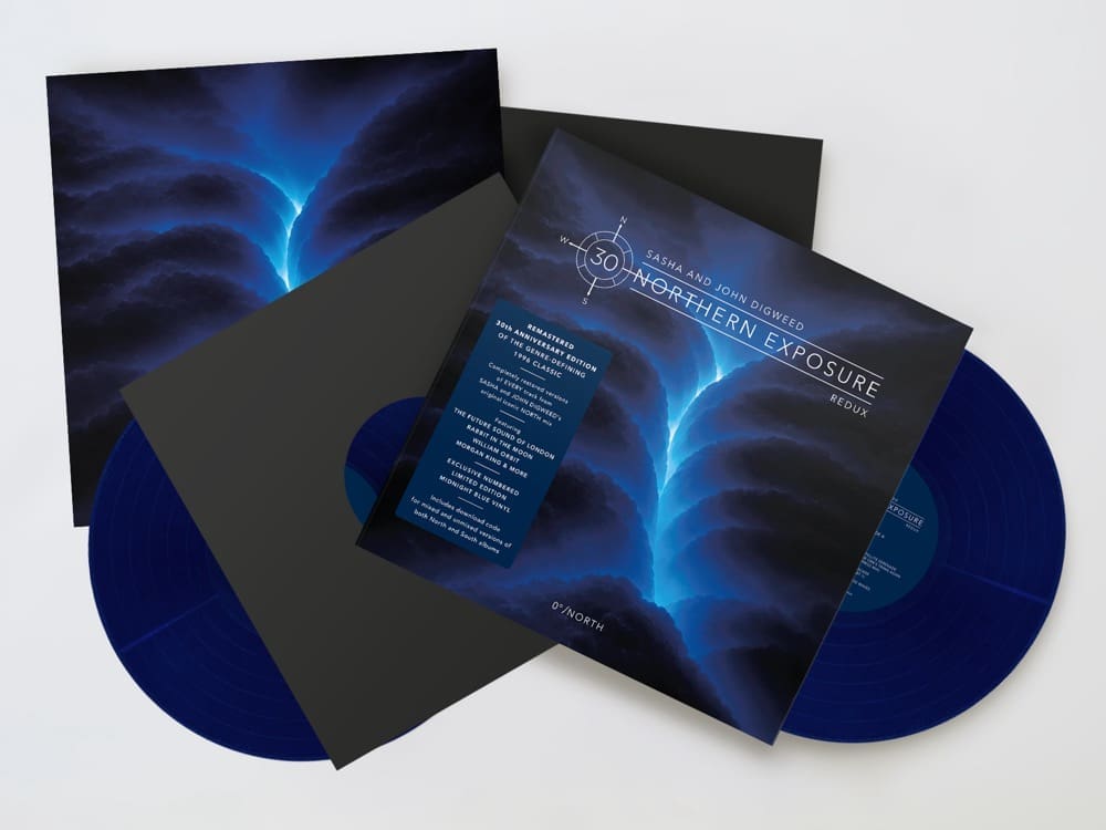 SASHA & JOHN DIGWEED Northern Exposure Redux - North (Midnight Blue) 2LP preorder