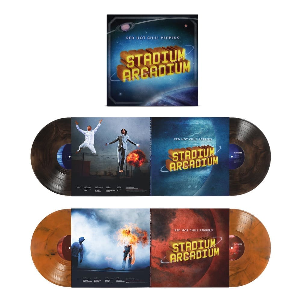 RED HOT CHILI PEPPERS Stadium Arcadium (Indie Exclusive Brown & Orange Smoke) 4LP preorder