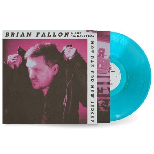 BRIAN FALLON Not Bad for New Jersey (indies beachside blue)
