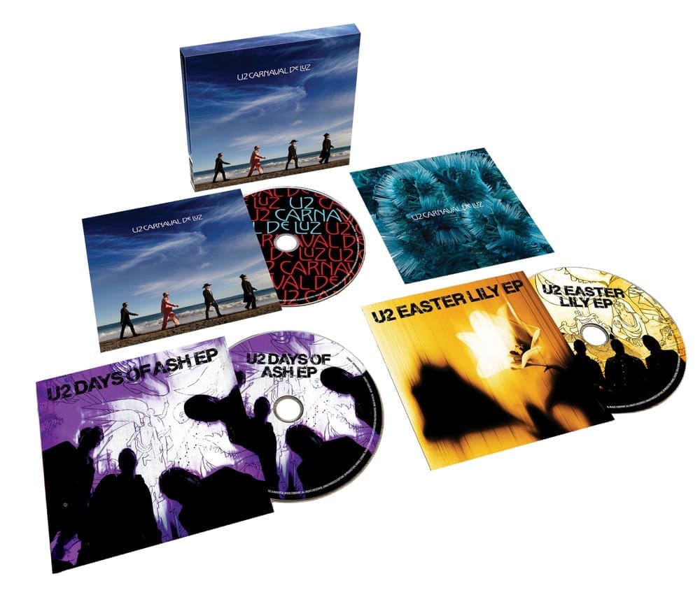 U2 Carnaval De Luz Deluxe 3CD Boxset preorder