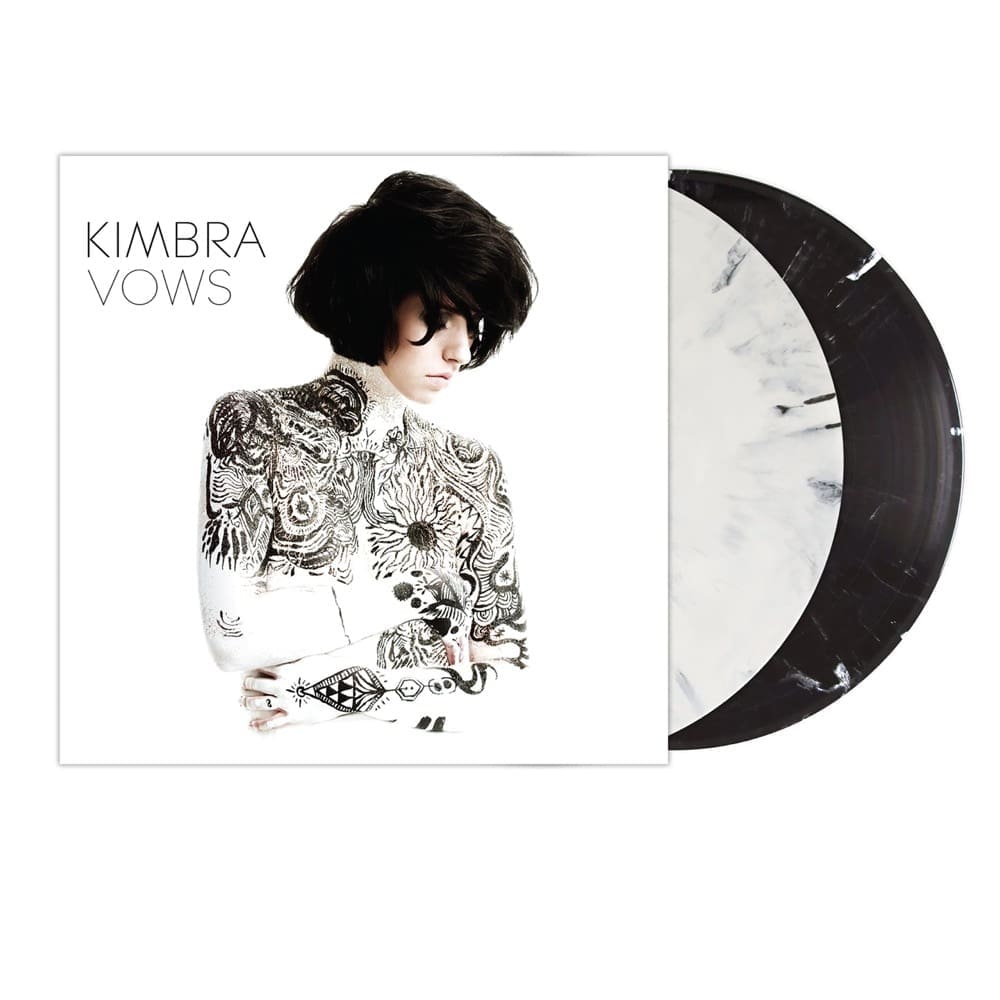 KIMBRA Vows: 15th Anniversary Deluxe Edition (White & Black) 2LP preorder