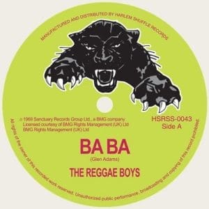 THE REGGAE BOYS & GLEN ADAMS Ba Ba / Power Cut 7"