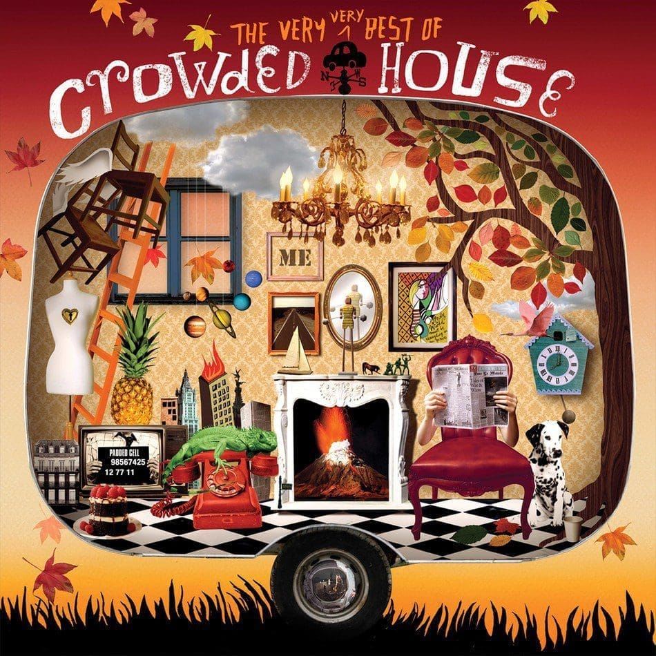 CROWDED HOUSE The Very Very Best Of Crowded House 2LP