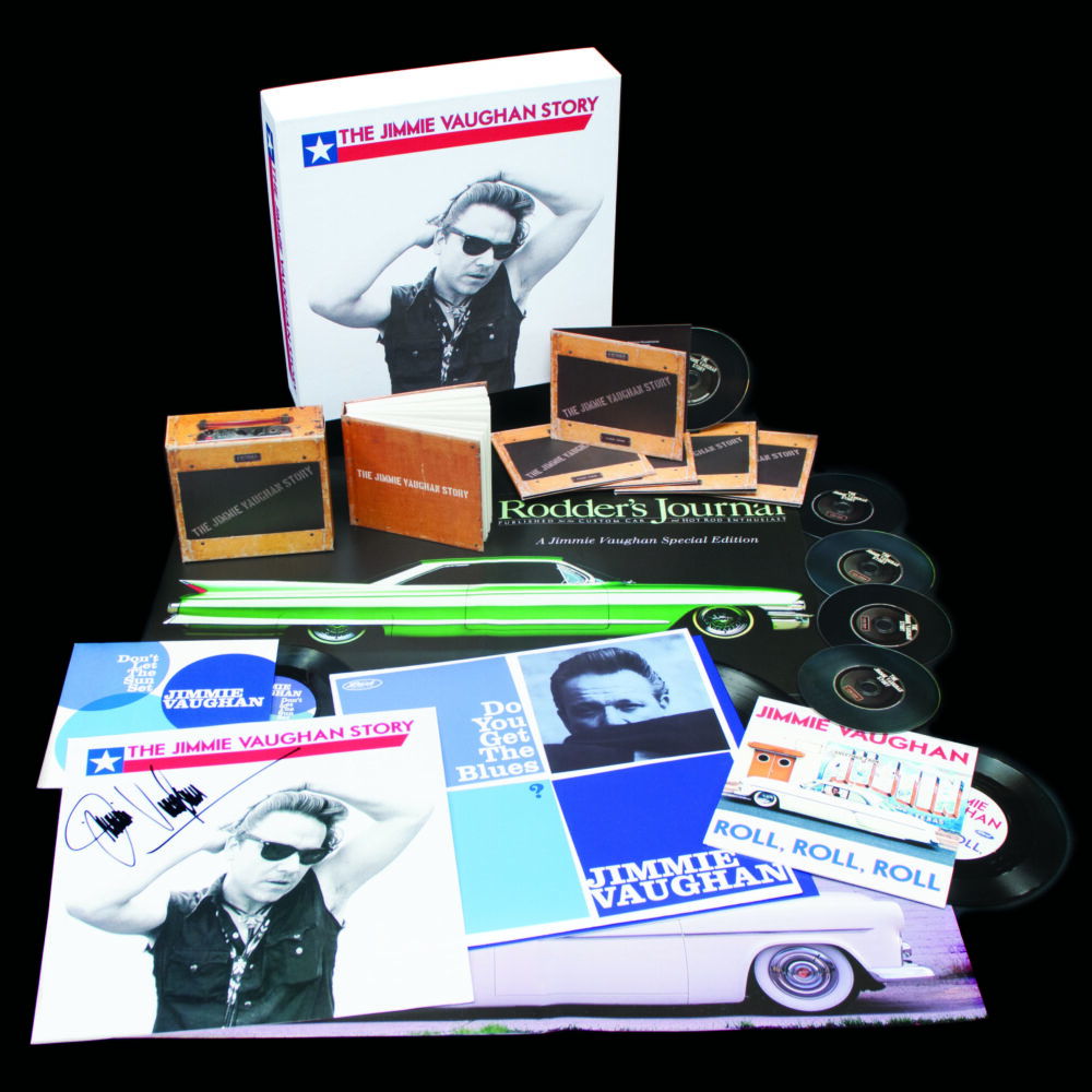 JIMMIE VAUGHAN The Jimmie Vaughan Story LP/2x7"/5CD Deluxe Boxset with Book