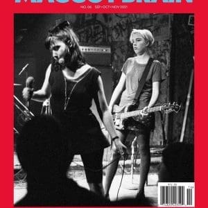 MAGGOT BRAIN Issue No. 6, Sep-Oct-Nov 2021, Bikini Kill live at CBGB cover