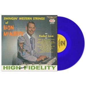 LEON MCAULIFF Swingin' Western Strings Of Leon McAuliff (BLUE VINYL)