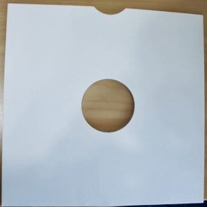 CARD SLEEVE 12" with Hole (Single)