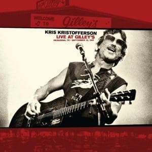 KRIS KRISTOFFERSON Live At Gilley’s - Pasadena, TX: September 15, 1981 (INDIE EXCLUSIVE, WHITE MARBLED VINYL)