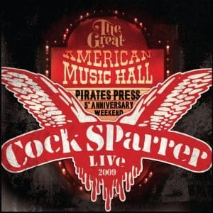 COCK SPARRER Back In SF 2LP