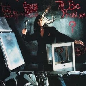 CRISPIN HELLION GLOVER The Big Problem _ The Solution. The Solution = Let It Be (limited Light Blue With Crimson “clowny Clown Clown” Splatter (RSD 2023)