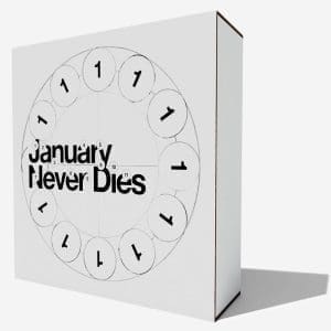 BALMING TIGER January Never Dies CD box
