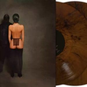 YE (KANYE WEST) & TY DOLLA SIGN Vultures 1 (Brown / Black Marble) 2LP