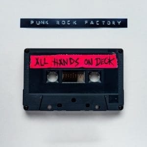 PUNK ROCK FACTORY All Hands on Deck (Black w Pink Splatter)