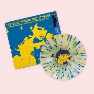 THE PAINS OF BEING PURE AT HEART Perfect Right Now: A Slumberland Collection 2008-2010 (MILKY CLEAR W/ BLUE & YELLOW SPLATTER)
