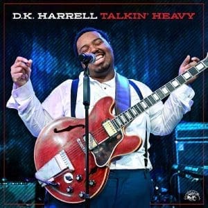 D.K. HARRELL Talkin' Heavy (Transparent Blue)