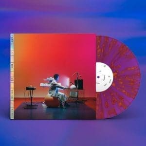 TORO Y MOI Outer Peace (Translucent Purple With Orange Splatter)
