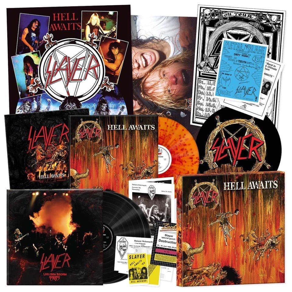 SLAYER Hell Awaits (40th Anniversary Edition) 3LP