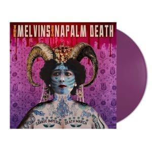 MELVINS WITH NAPALM DEATH Savage Imperial Death March (Indies Orchid)