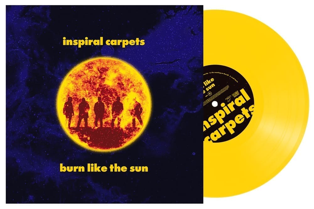 INSPIRAL CARPETS Burn Like The Sun (Indie Blue Galaxy Cover Yellow) preorder